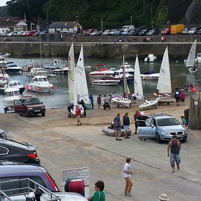 Slipway & Launching at Saundersfoot Harbour